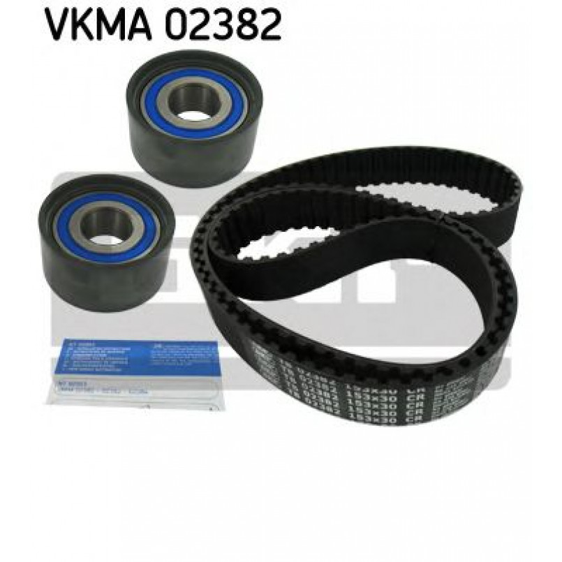 VKMA 02382 SKF Комплект (ремінь+ролики)